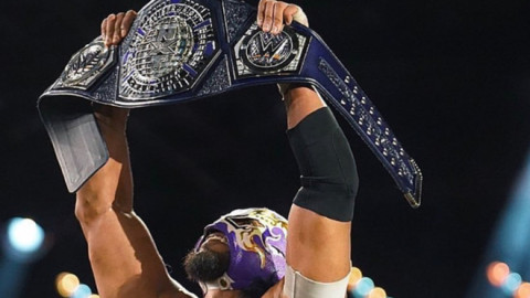 Hijo del Fantasma se corona como el nuevo Campeón Crucero de la WWE