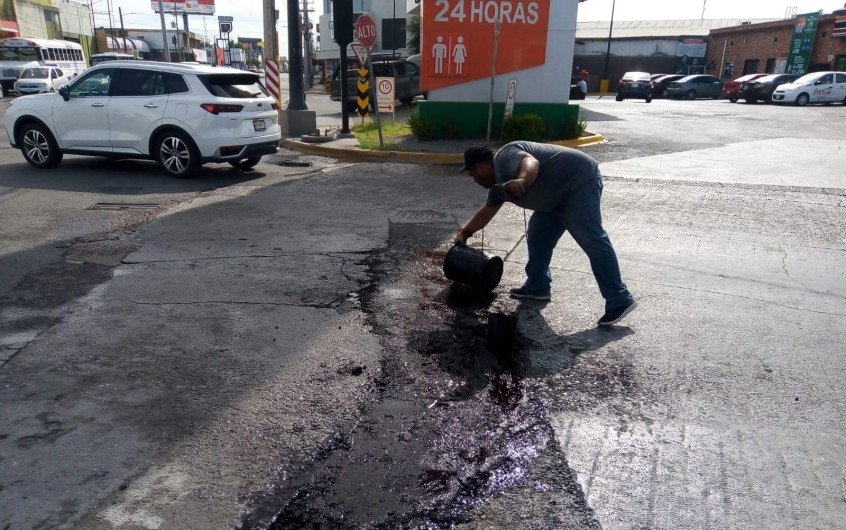 Mejora bacheo municipal movilidad de reynosenses