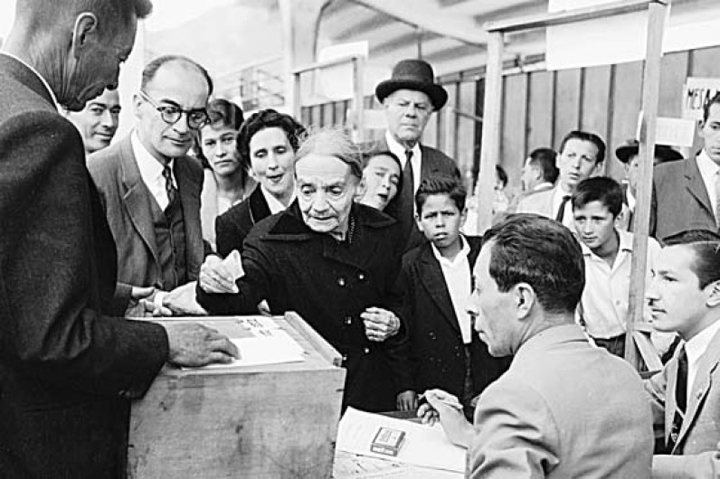 A 62 años del primer voto femenino en México