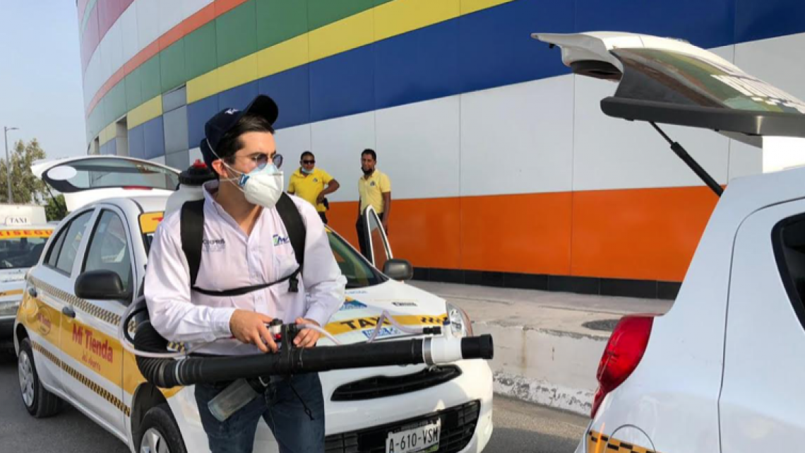 Sanitización arroja resultados positivos en Reynosa en la lucha contra el coronavirus