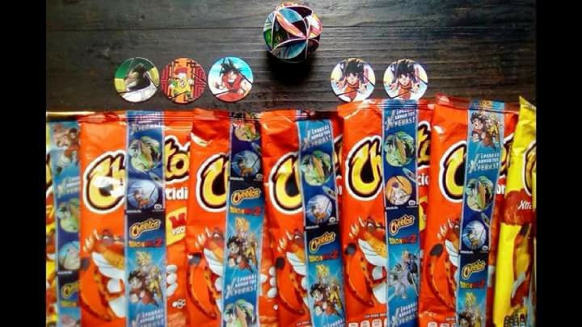 Chetos saca nuevos tazos de Dragon Ball Z