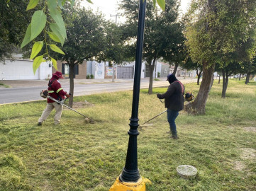 Realiza Gobierno municipal constante limpieza y mantenimiento de Nuevo Laredo