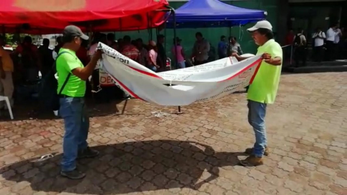 A 25 días del plantón en Ciudad Madero este fue levantado