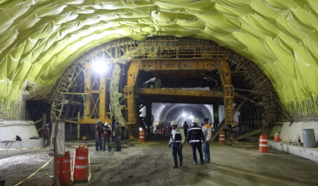Filtraciones en el túnel de la MOT ocurren en áreas sin revestimiento de concreto y están bajo control