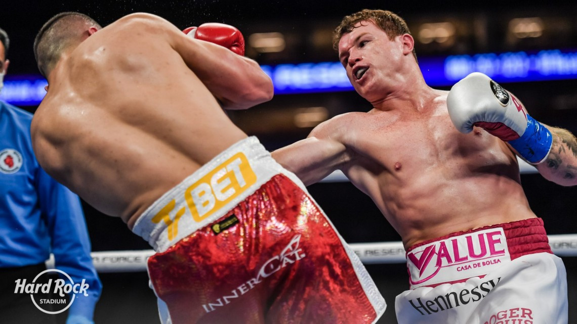 ¡KO de Canelo a Yildirim en 3 Rounds!