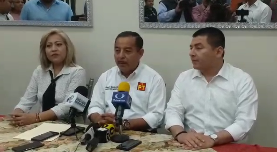 PT presenta a sus candidatos, Azael Portillo por Madero y Elena Cuervo por Altamira