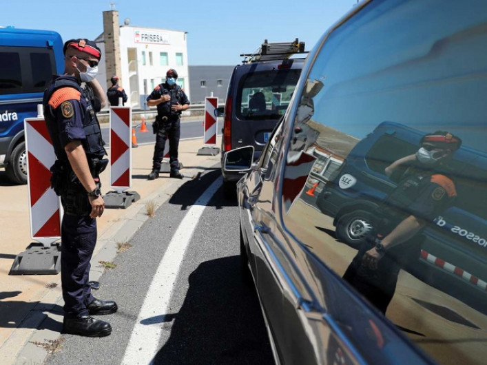 España en alerta ante rebrote de contagios en Cataluña
