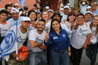 En el centro de Matamoros dan su voto de confianza a Ivett Bermea