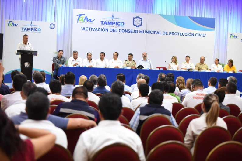 Encabeza Chucho Nader Instalación del Consejo Municipal de Protección Civil