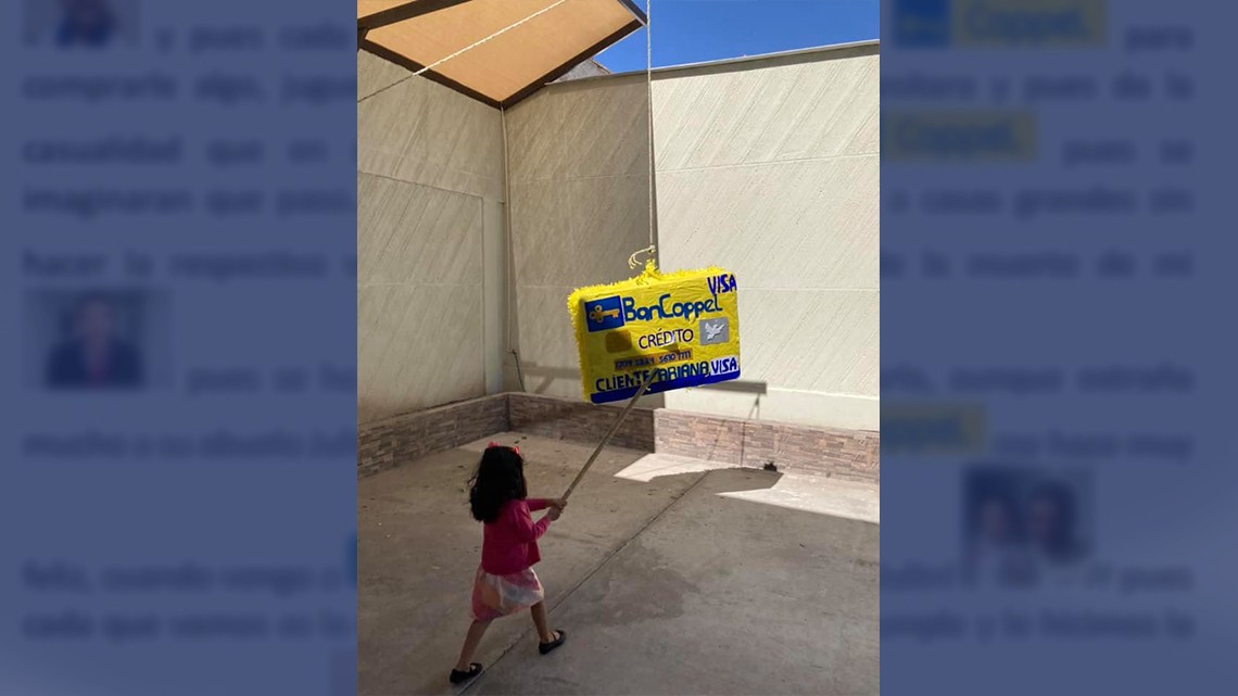 Niña de Ciudad Juárez pide fiesta con temática de Coppel