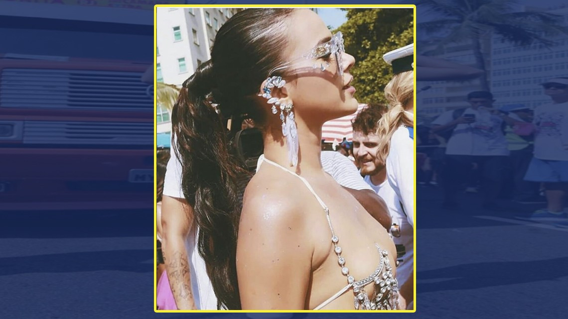 Bruna Marquezine deslumbra en Carnaval de Río de Janeiro