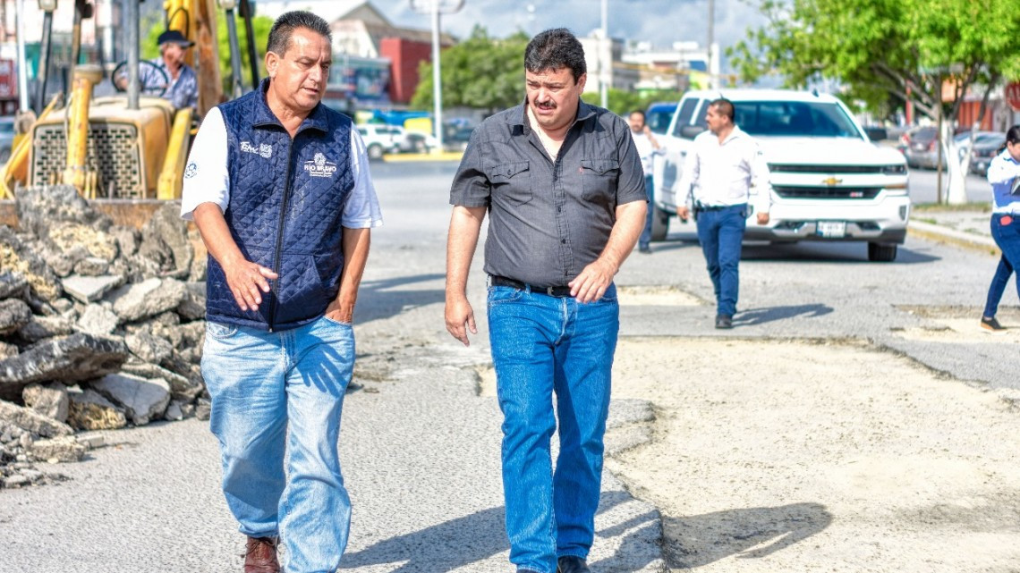 Avanza Servicios Primarios con trabajos de bacheo