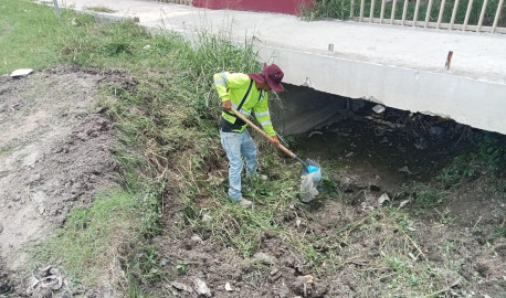 Permanente mantenimiento a drenes, canales e instalaciones pluviales en Reynosa 