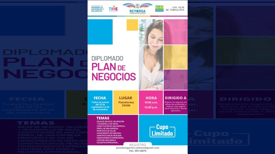 Impartirá Municipio "Plan de Negocios"