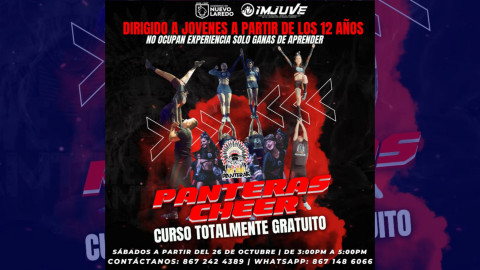 Ofrecerá IMJUVE curso para grupos de animación y porristas