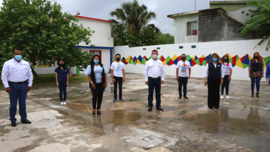 GobTam y SEBIEN equipa a Centro de Autismo en Matamoros