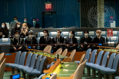 BTS llega a la ONU dando la bienvenida a los cambios