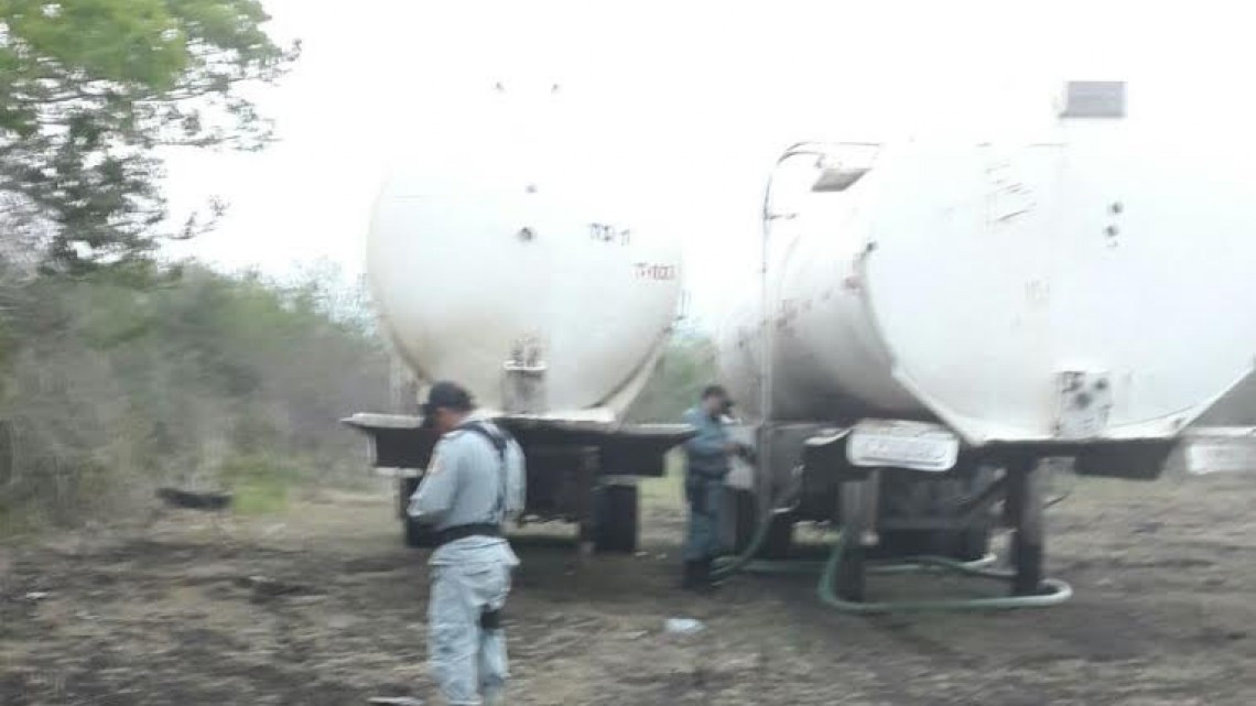 Policía Estatal asegura combustible ilegal