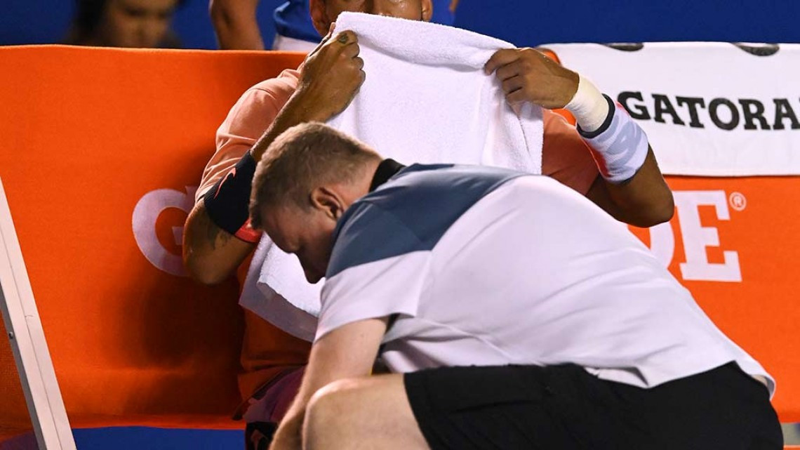 Nick Kyrgios explota contra el público de México