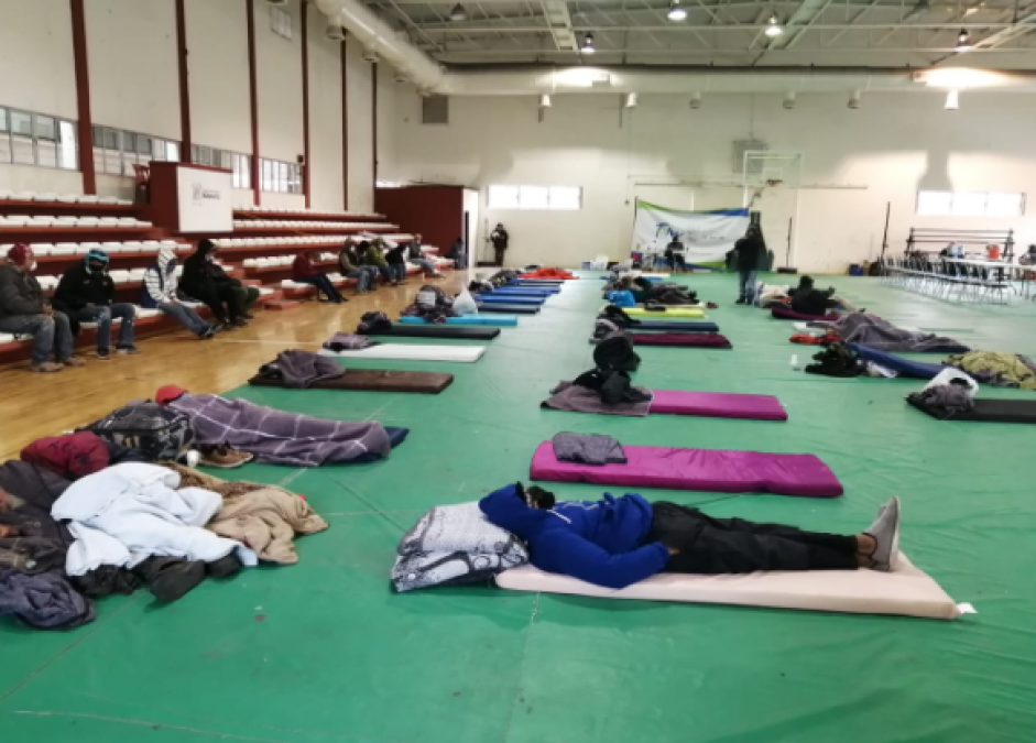 De las 44 personas que se atendieron en el refugio temporal 30 llegaron por su propio pie
