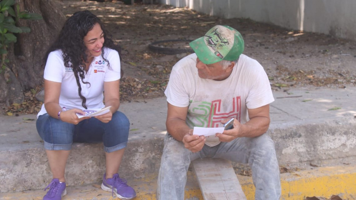 Olga junto con AMLO apoyará leyes para alcanzar una seguridad plena