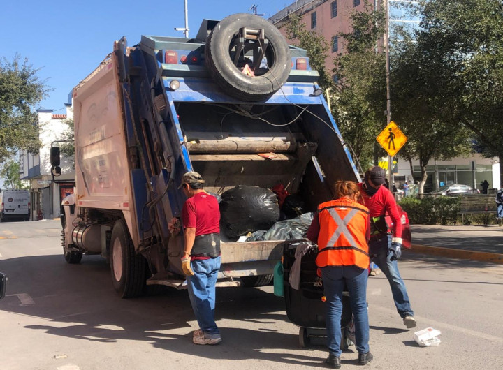 Generan reynosenses más basura por día en fiestas decembrinas 