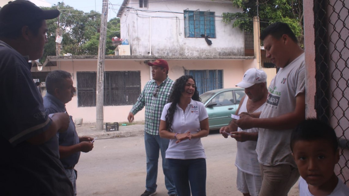 Olga junto con AMLO apoyará leyes para alcanzar una seguridad plena