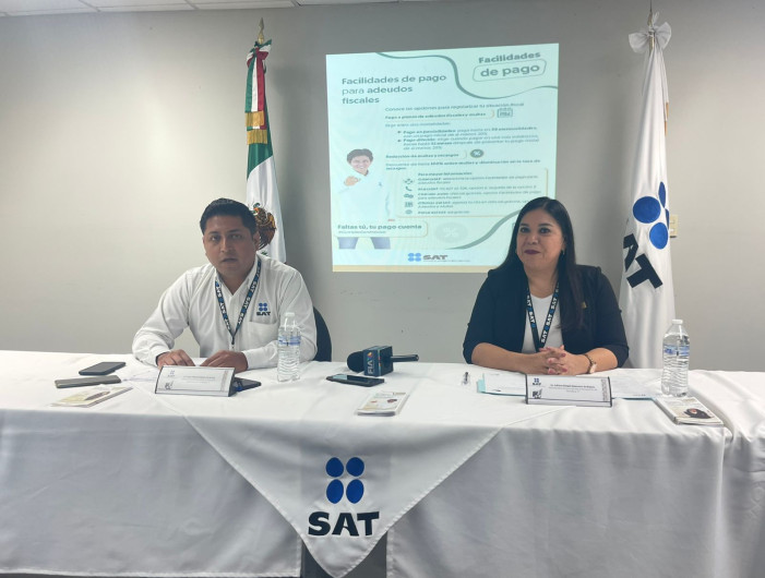SAT ofrece facilidades de pago y reducción de multas a contribuyentes