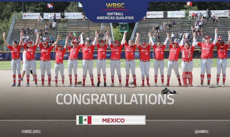 Equipo mexicano de softbol femenil, califica por primera vez en su historia a los Juegos Olímpicos 
