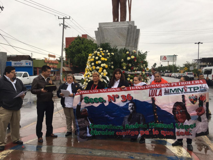Desconoce la Sección 36 de Petroleros, a Deschamps como líder sindical