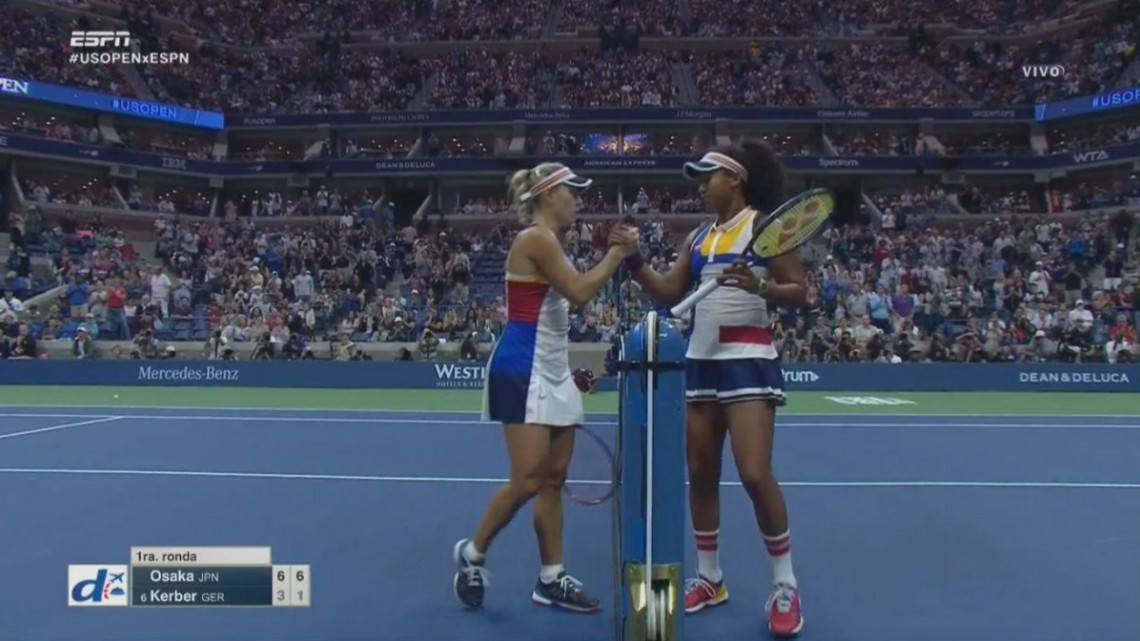 Cae Angelique Kerber, campeona defensora del US Open