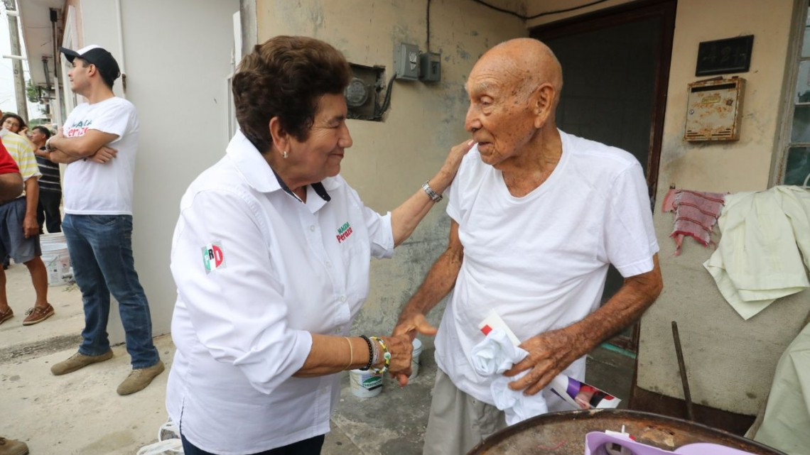 Colonia Lauro Aguirre demuestra su apoyo a Magda Peraza