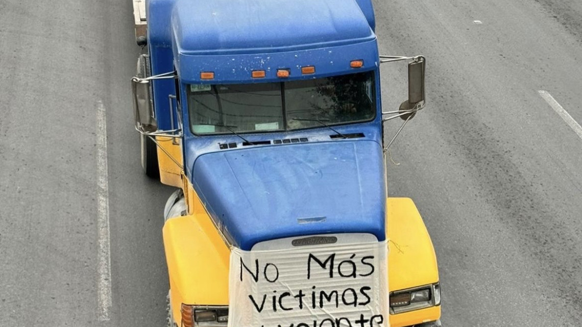 Exigen transportistas un alto a la inseguridad en carreteras