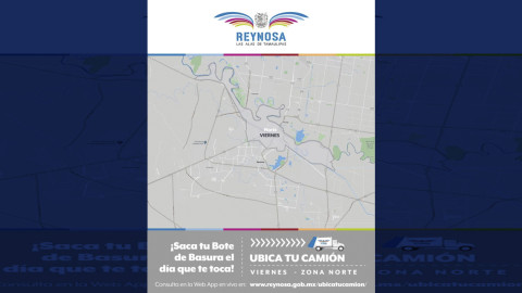 Viernes de recolección de basura para el Sector Norte