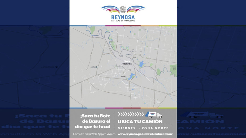 Viernes de recolección de basura para el Sector Norte