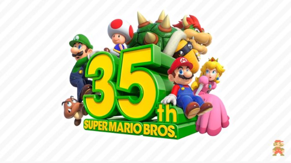 Nintendo celebra el aniversario 35 de "Super Mario Bros"