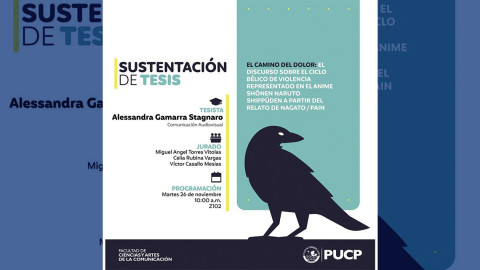 Chica busca titularse con tésis del anime de Naruto