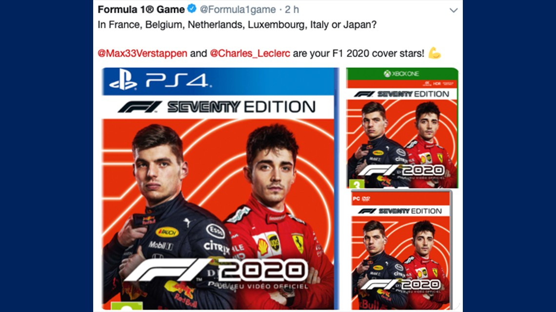 Sergio "Checo" Pérez en una de las portadas del videojuego de la Fórmula 1