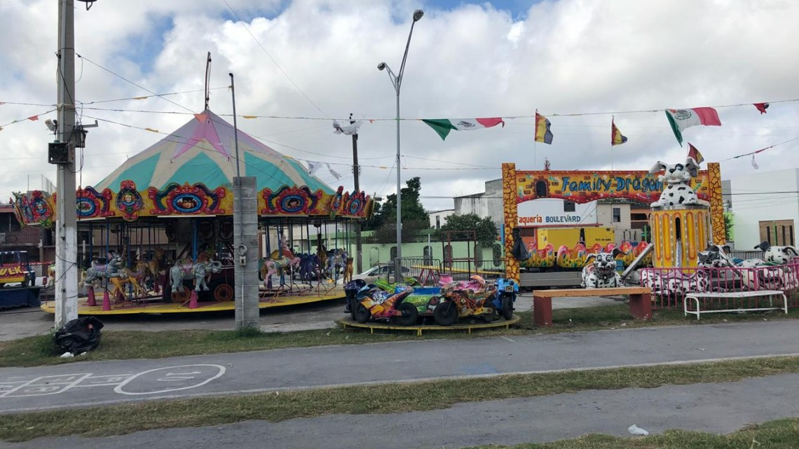 Remodelaran parque Periférico en Matamoros