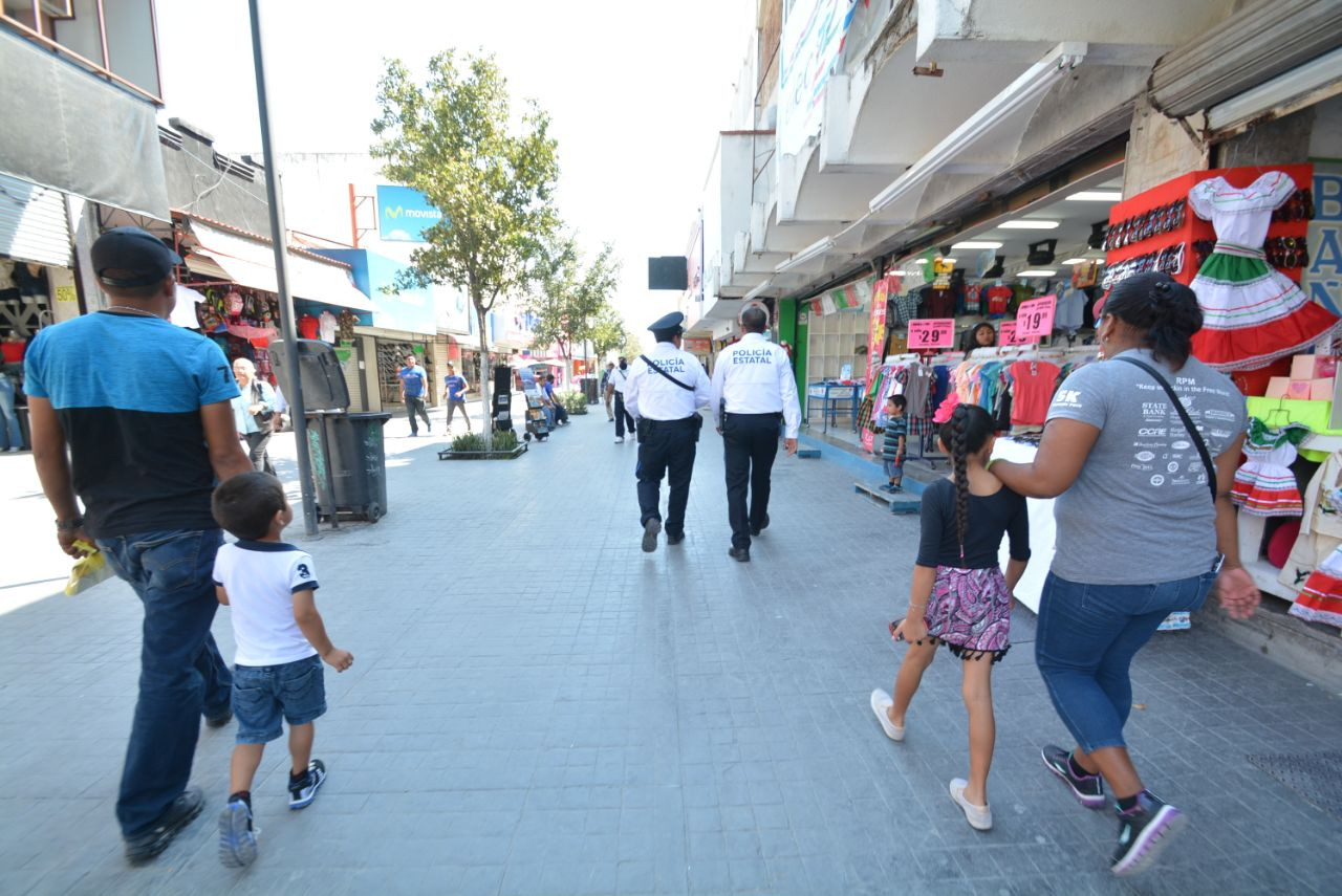 Realiza Policía de Proximidad recorridos peatonales y patrullaje