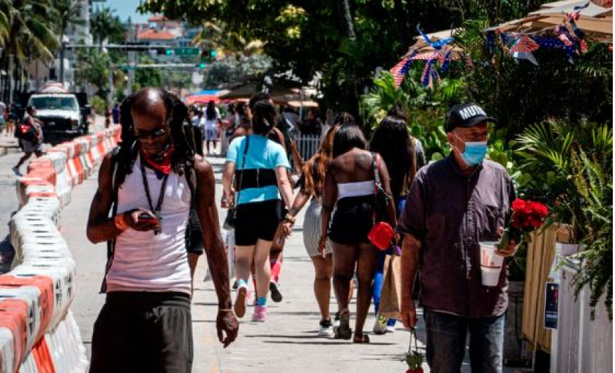 Supera Miami los 200 mil casos de COVID-19
