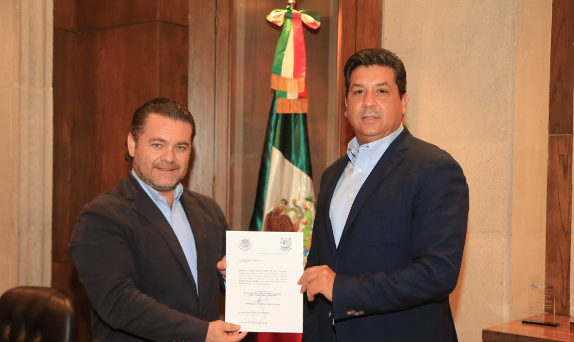 Fernando Olivera será el nuevo Secretario de Turismo en Tamaulipas