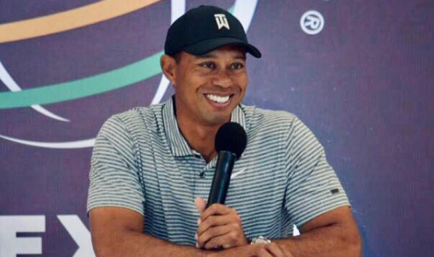 Es emocionante jugar por primera vez en México: Tiger Woods