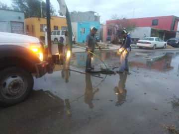 Trabaja la COMAPA sin descanso