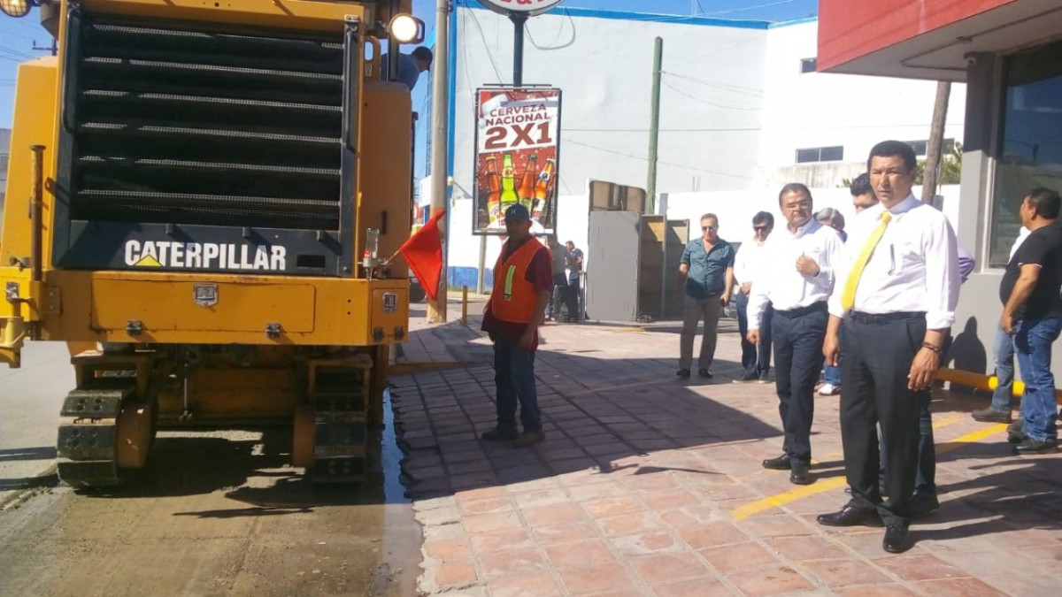 Arrancan proyectos de obra pública en Matamoros para este 2020