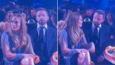 Revela Ben Affleck qué le dijo a JLo en los Grammy