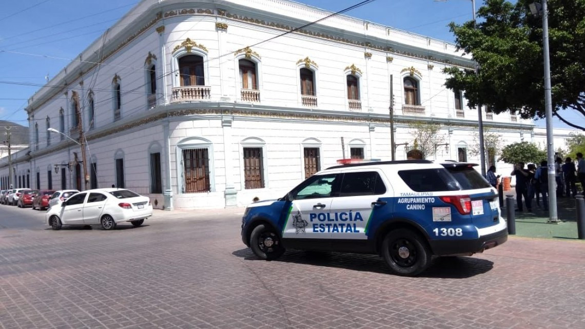 Reportan amenaza de bomba en presidencia de Victoria; PC dice solo fue inspección de rutina