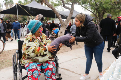 Reciben familias apoyos de DIF Reynosa 