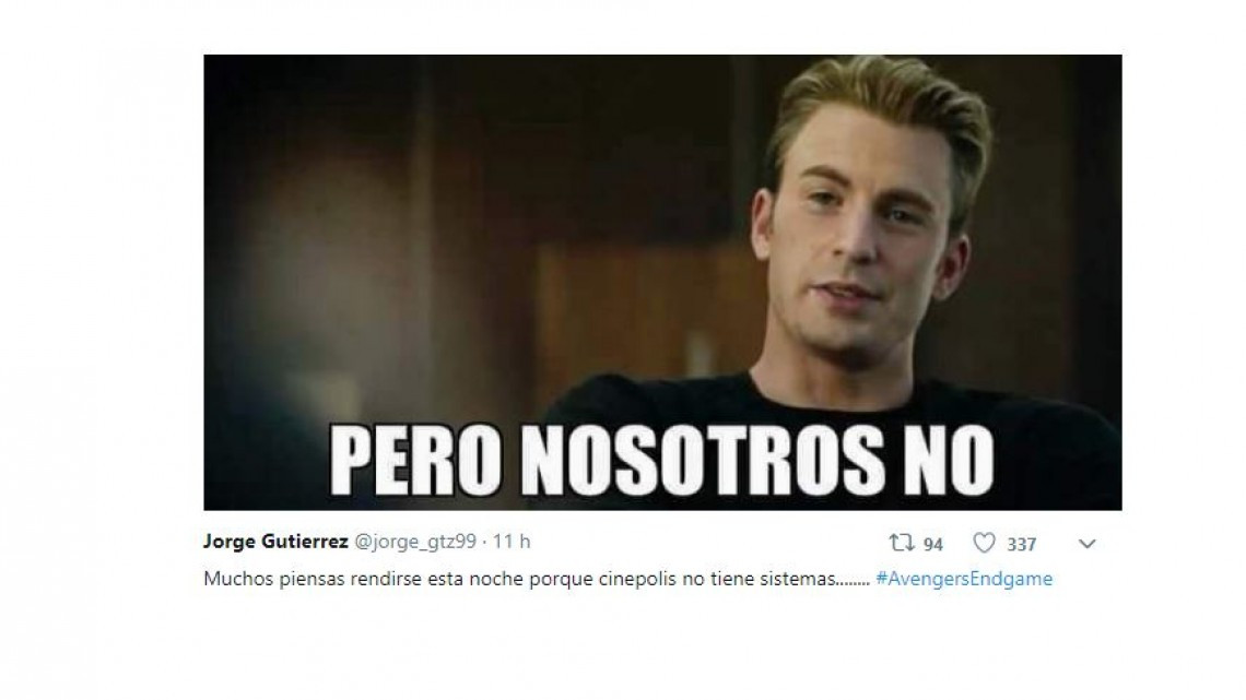 Desata locura preventa de boletos de 'Avengers: Endgame'