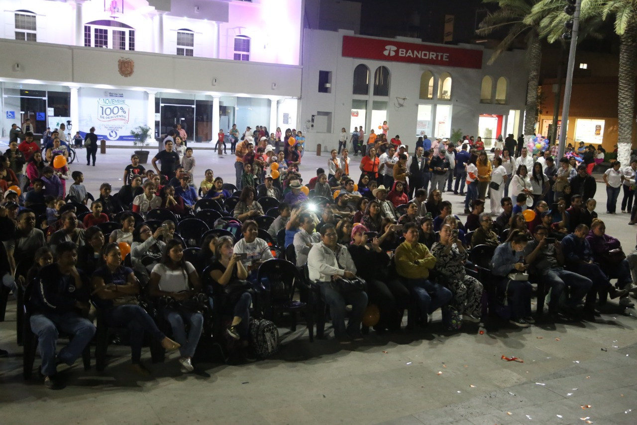 Caminata de la Igualdad en Tamaulipas es encabezada por alcaldesa
